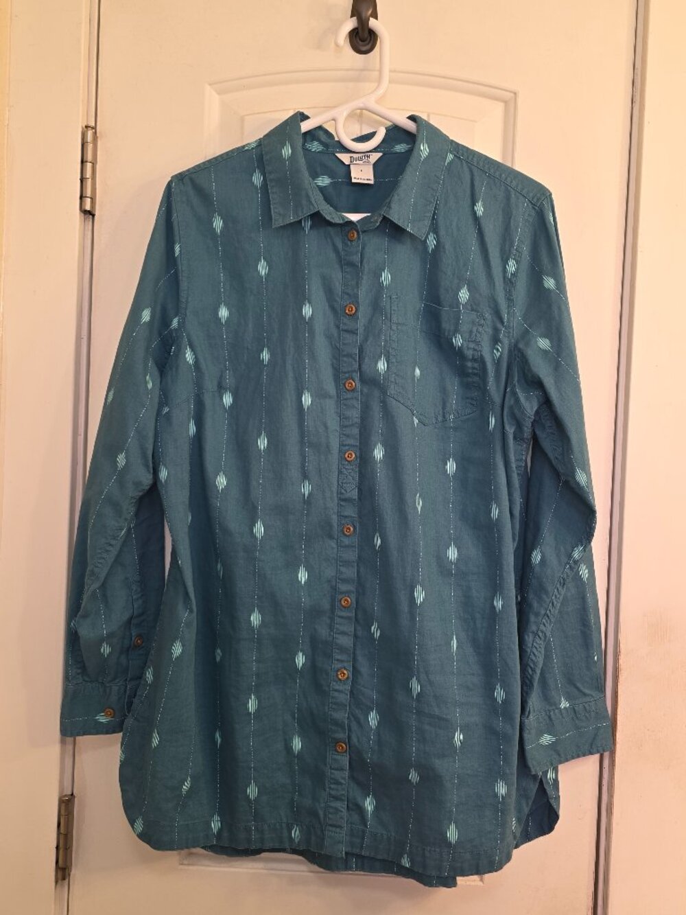 Women's Printmaker Lightweight Long Sleeve Tunic - Large